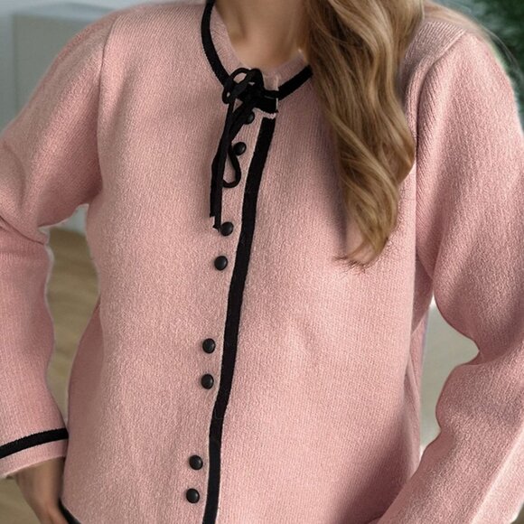 Button Down Long Sleeve Cardigan - Picture 3 of 5